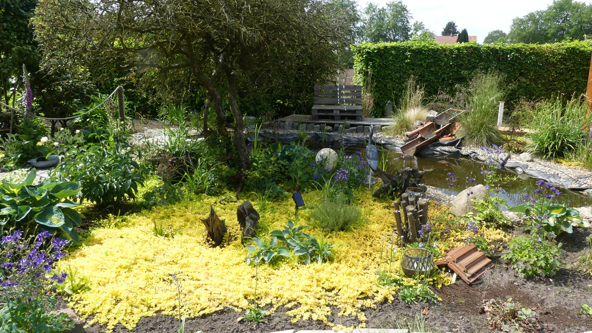 Bad Zwischenahn -  Eine andere schöne Ecke im Garten ...