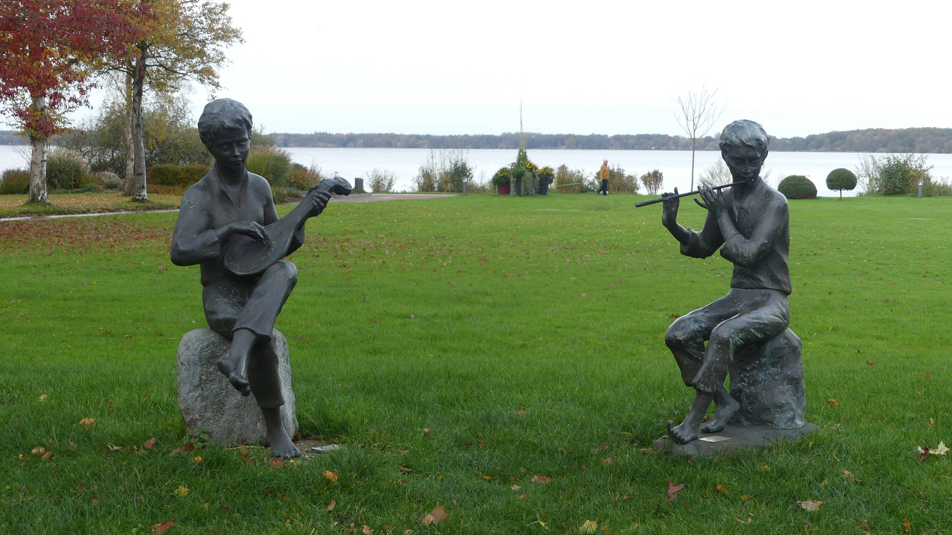 Bad Zwischenahn -  Musikerstatuen im Kurpark ...