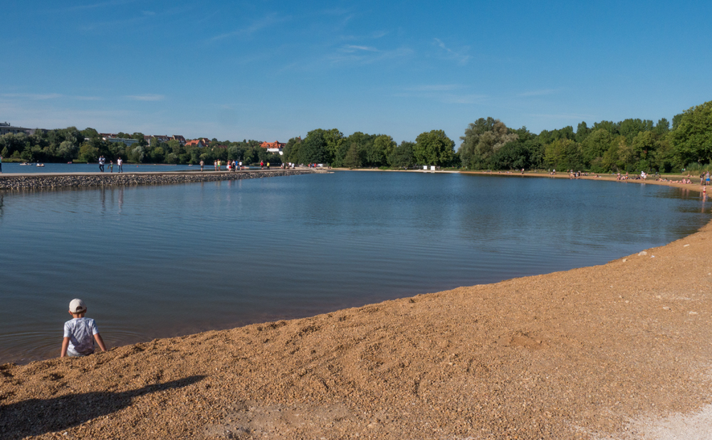 Badebucht am Wöhrder See