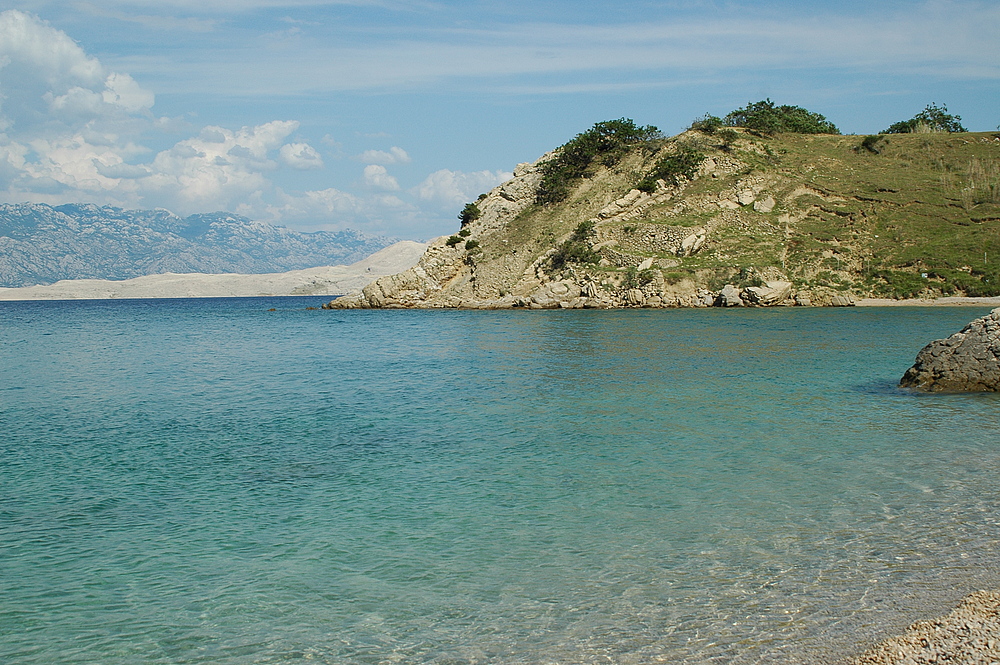 Badebucht in Kroatien