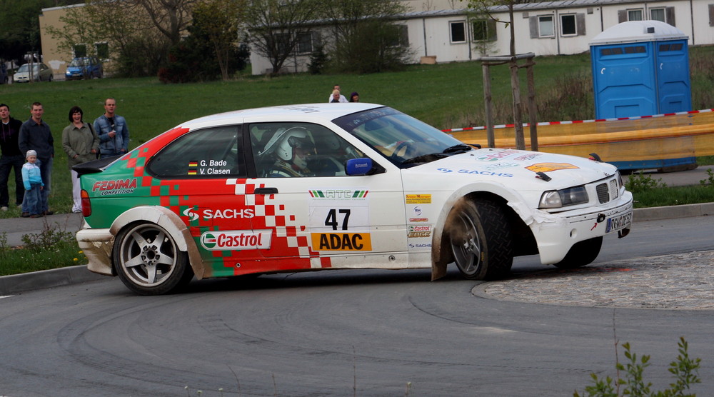 Bade/Clasen WP Jahnsdorf zur Rallye Erzgebirge 2009