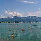 Badefreuden am Forggensee