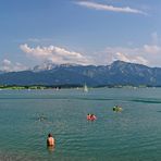 Badefreuden am Forggensee