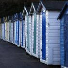 Badehäuschen auf der Isle of Wight