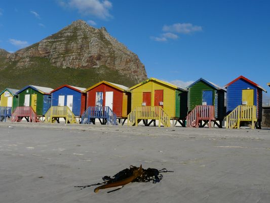 Badehäuschen / Muizenberg