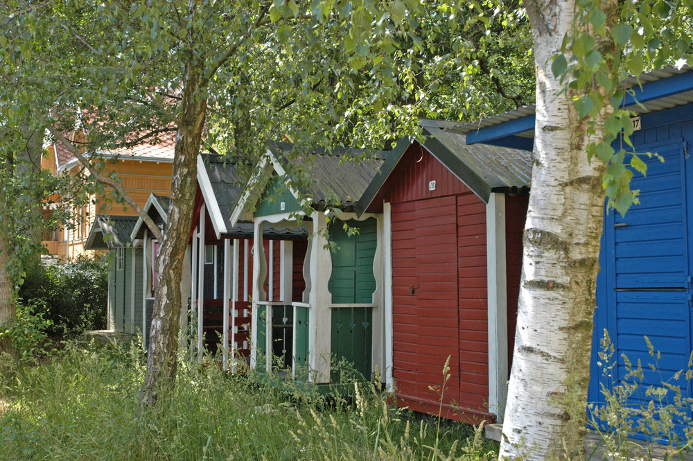 Badehäuser in Ystad