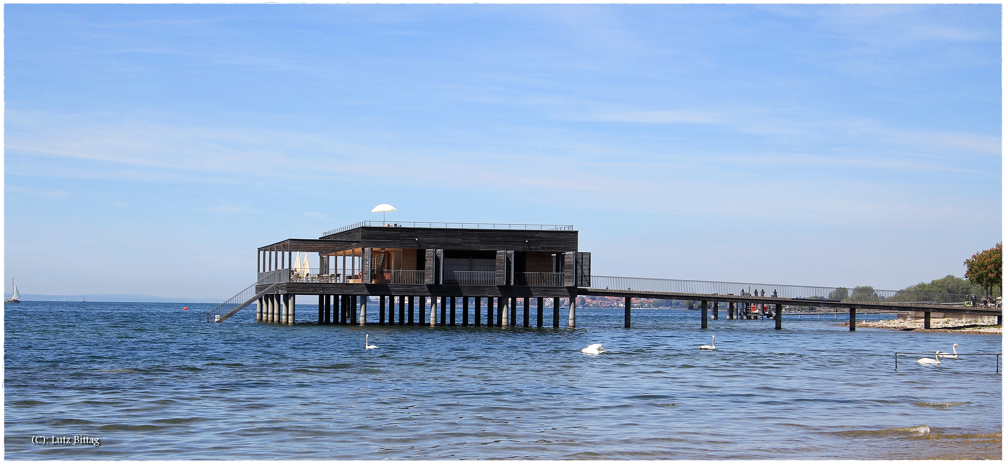 Badehaus des Seehotels am Kaiserstrand Lochau