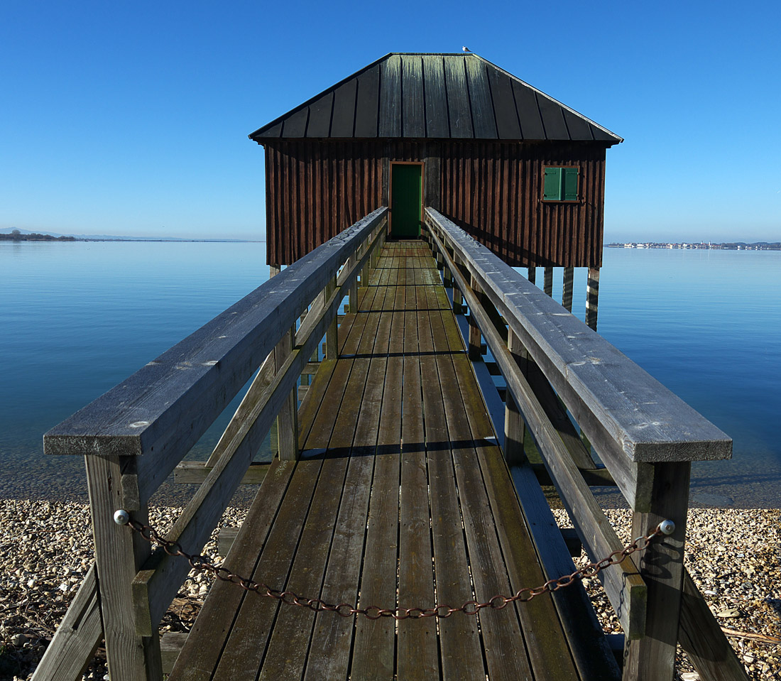 Badehaus in Bregenz am Bodensee