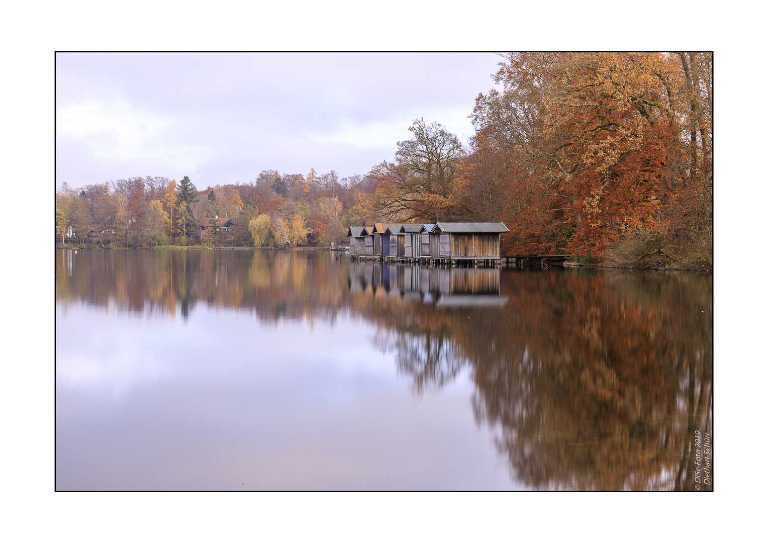 Badehütten am Weßlinger See