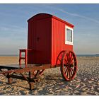 Badekarren am Südstrand