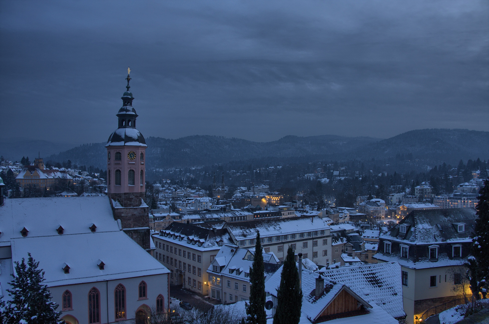 Baden-Baden bei Nacht