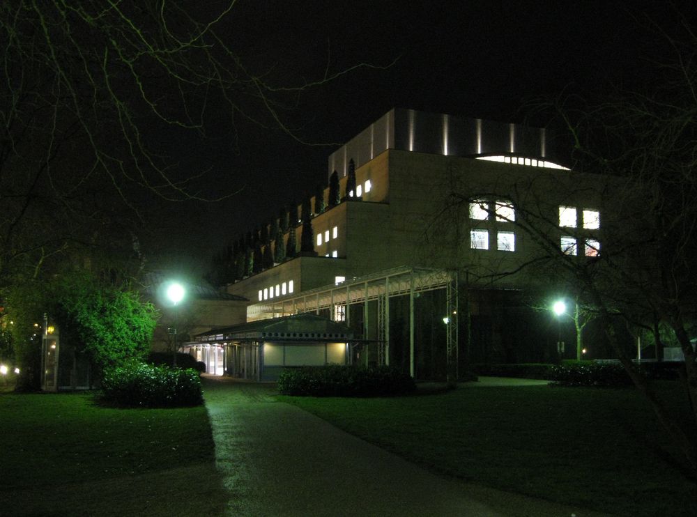 Baden-Baden bei Nacht - Festspielhaus