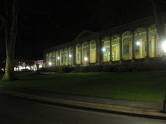 baden-baden bei nacht - trinkhalle