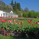 Baden- Badens Kasino im Frühling