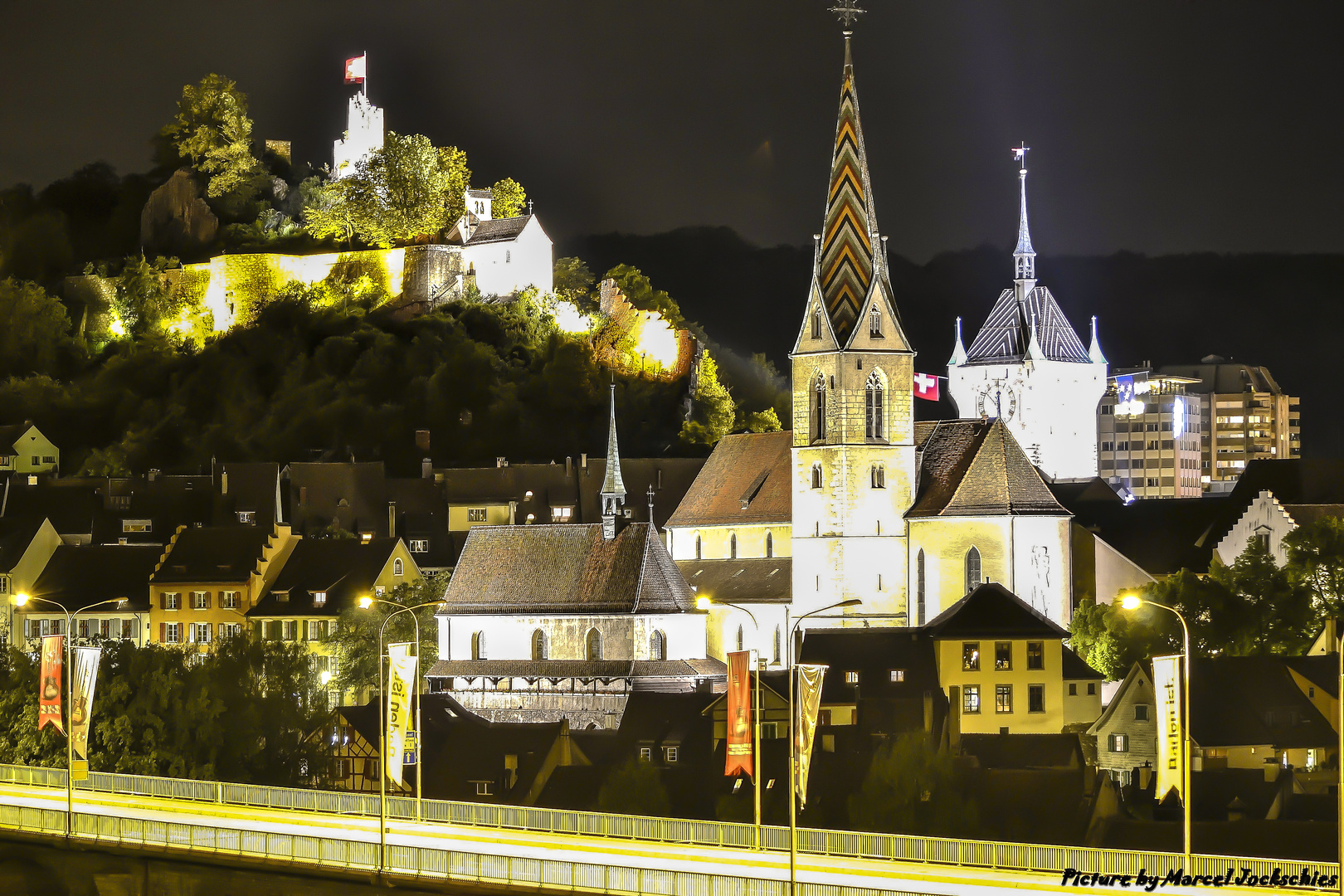 Baden bei Nacht