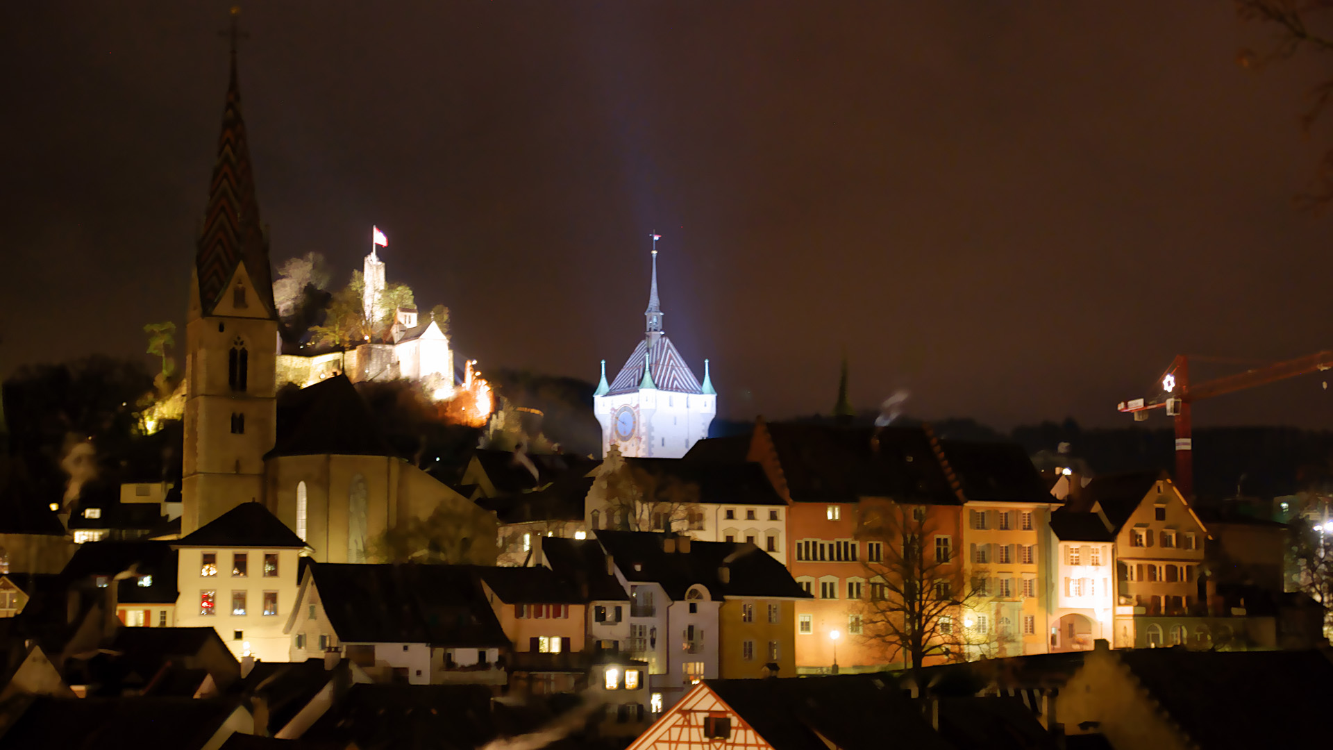 Baden bei Nacht