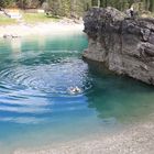 Baden im Caumasee