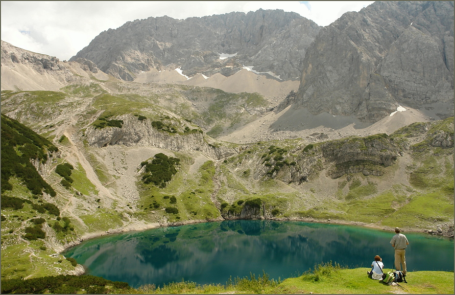 baden im Drachensee ....