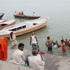 Baden im Ganges (macht Spaß)