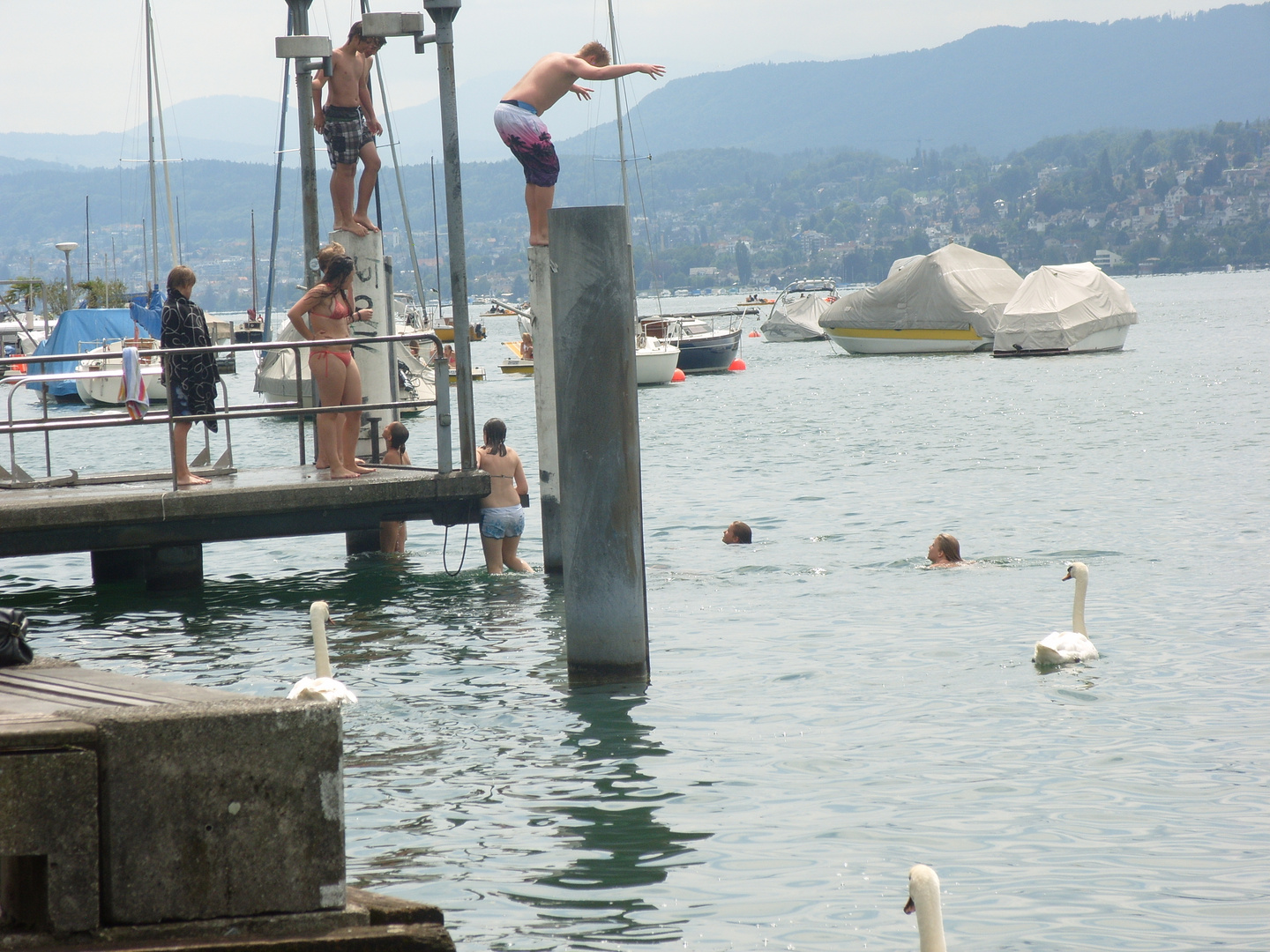 Baden im Zürichsee