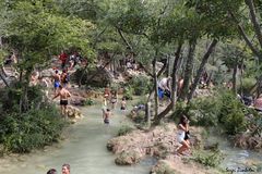 Baden in Krka