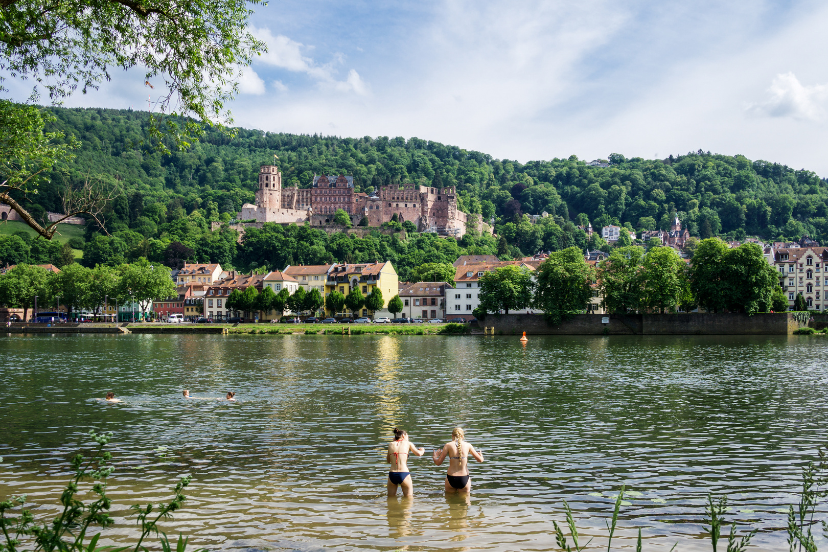 Baden unterm Schloß