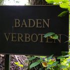 Baden verboten