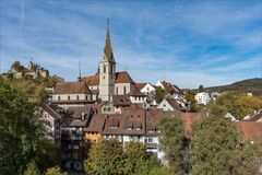 Baden von der Hochbrücke