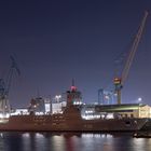 Baden-Württemberg auf Werft Besuch