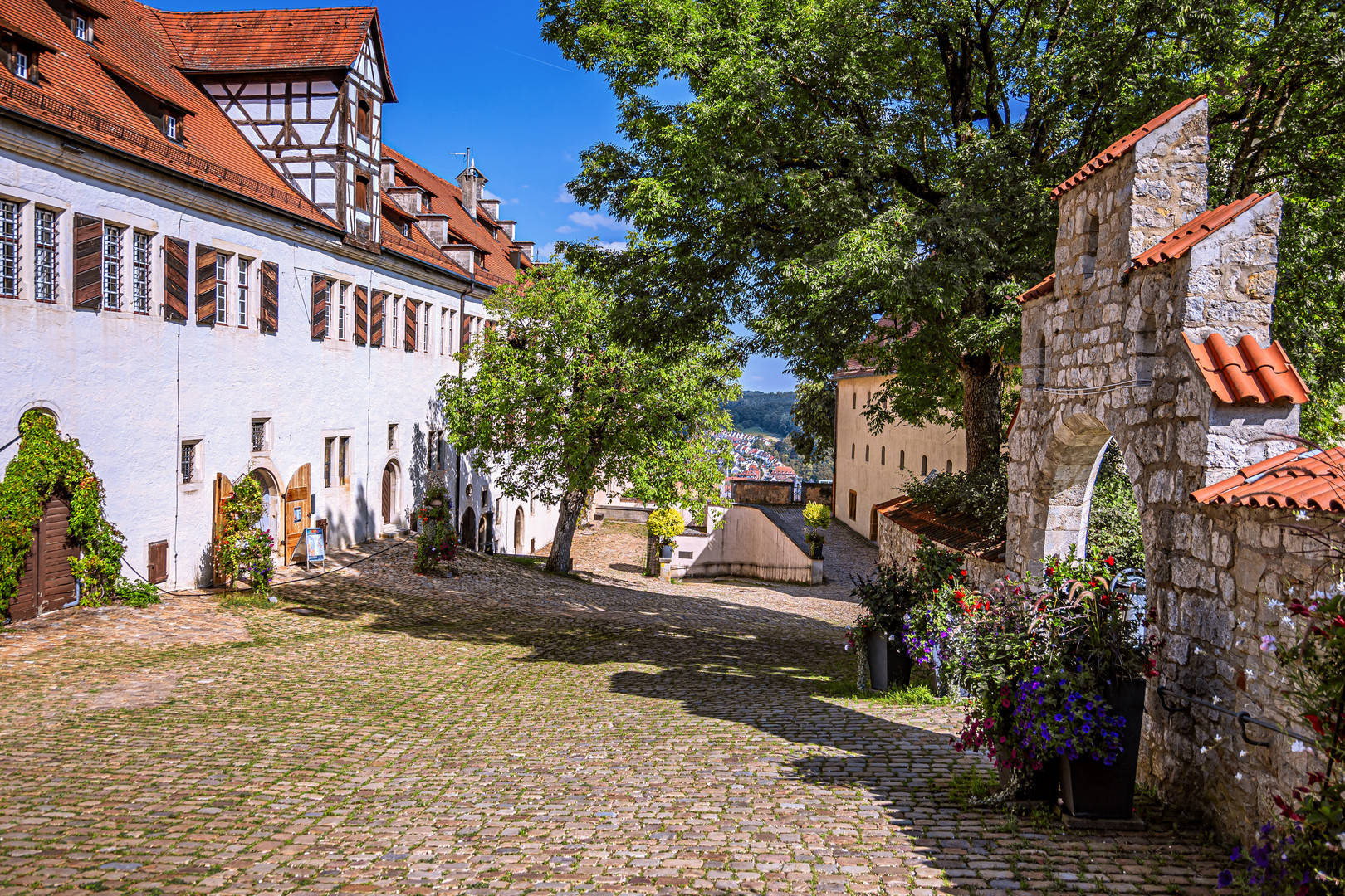 BADEN-WÜRTTEMBERG : HEIDENHEIM - SCHLOSS HELLENSTEIN