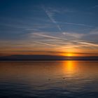 BADEN-WÜRTTEMBERG : SONNENUNTERGANG AM BODENSEE