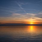 BADEN-WÜRTTEMBERG : SONNENUNTERGANG AM BODENSEE