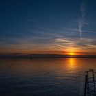 BADEN-WÜRTTEMBERG : SONNENUNTERGANG IN FRIEDRICHSHAFEN