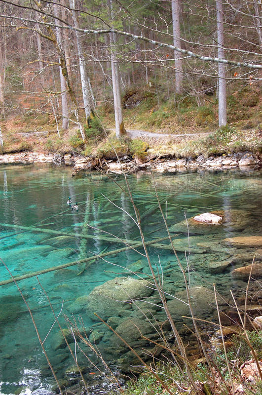 Badersee erster Versuch