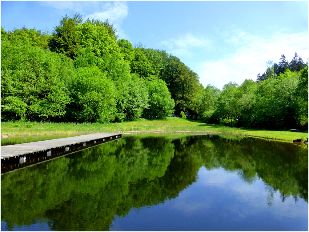 Badesee in Schönhagen (Solling)