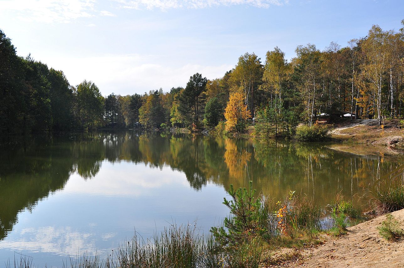 Badesee-Spiegel