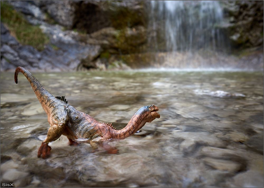 Badespaß am Wasserfall