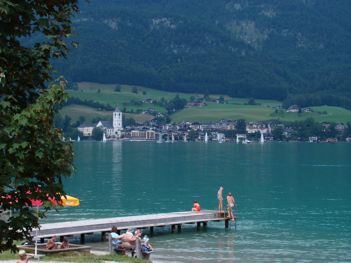 badespaß am wolgangssee