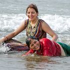 Badespaß in Goa...
