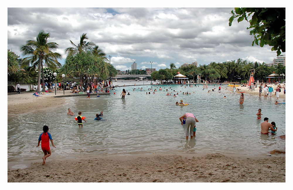 Badestand in Brisbane