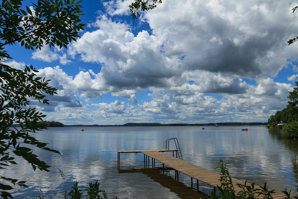 Badesteg am Großen Plöner See