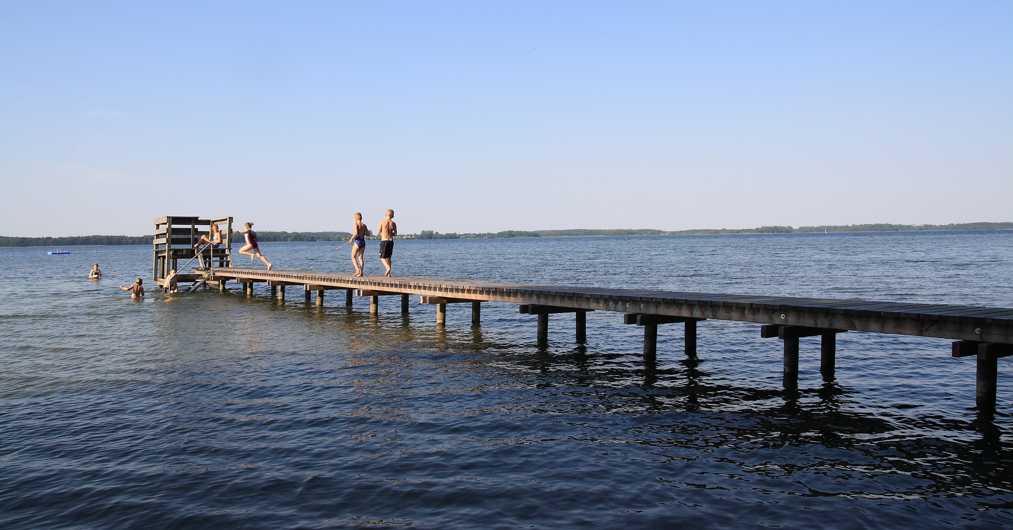 Badesteg am Selenter See