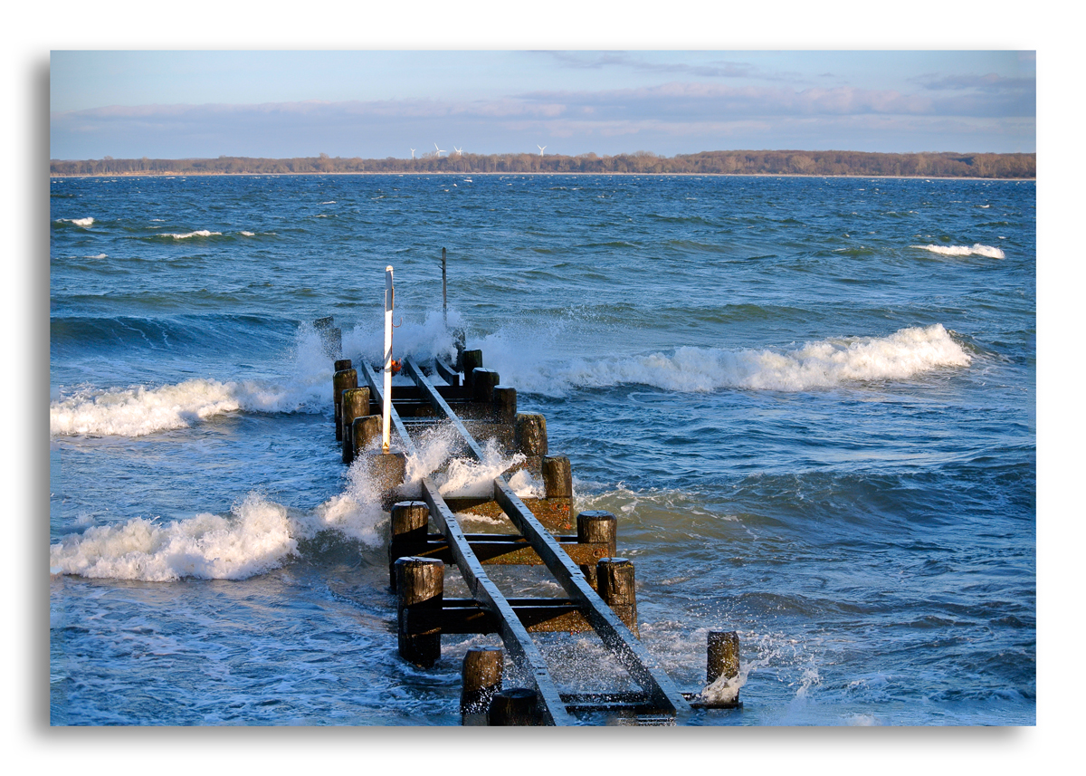 Badesteg in Travemünde