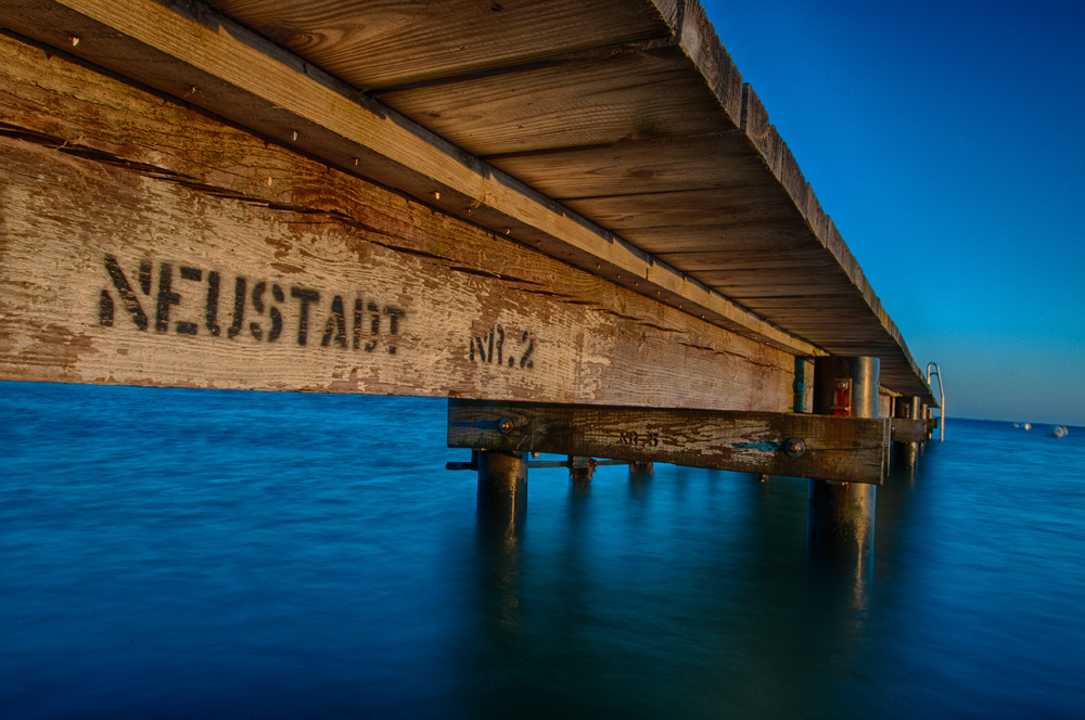 Badesteg Ostsee II farbe