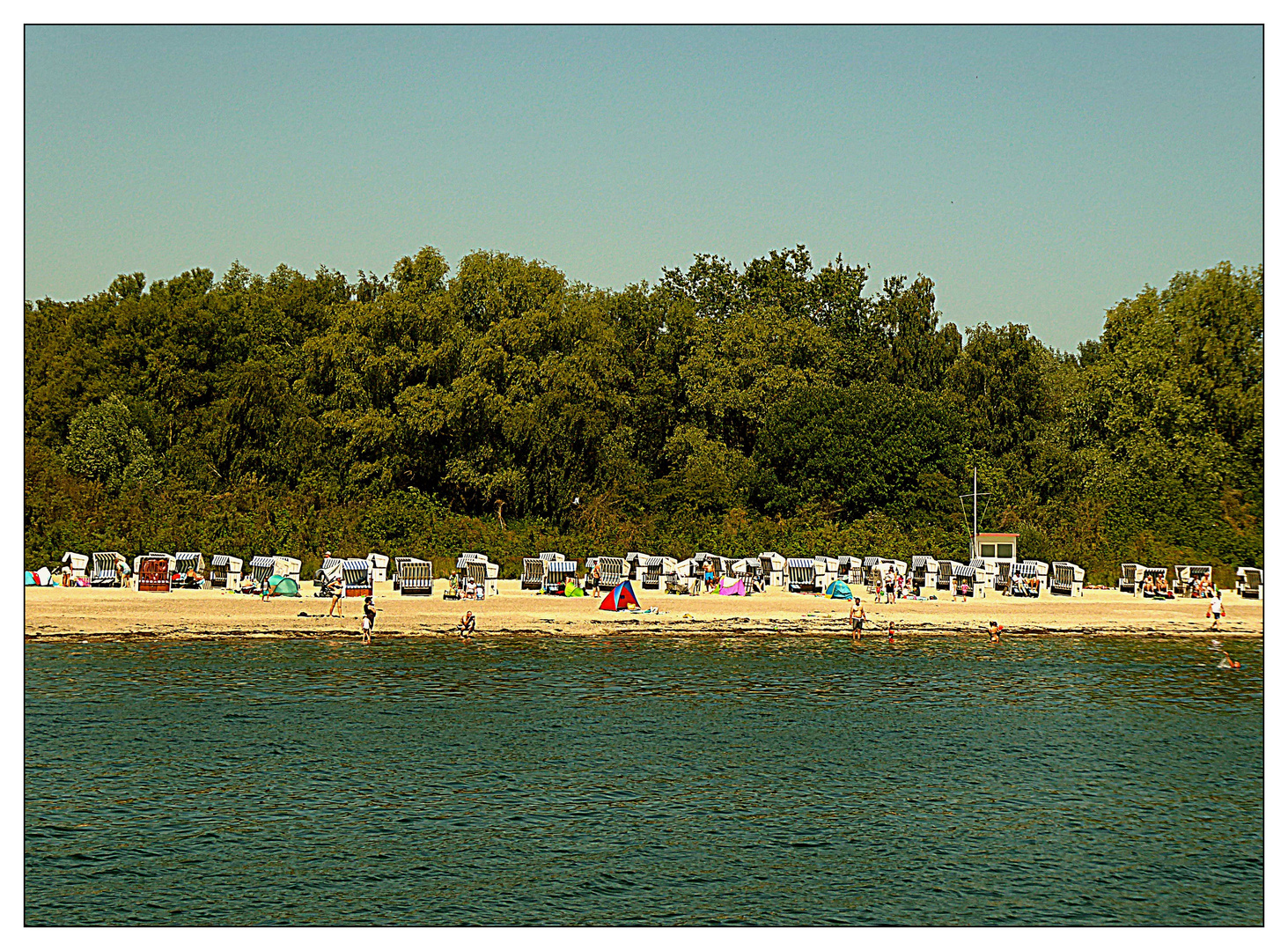 Badestrand an der Weißen Wiek