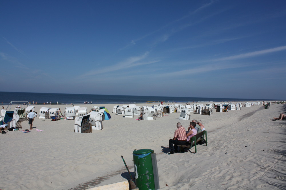 Badestrand auf Spiekeroog