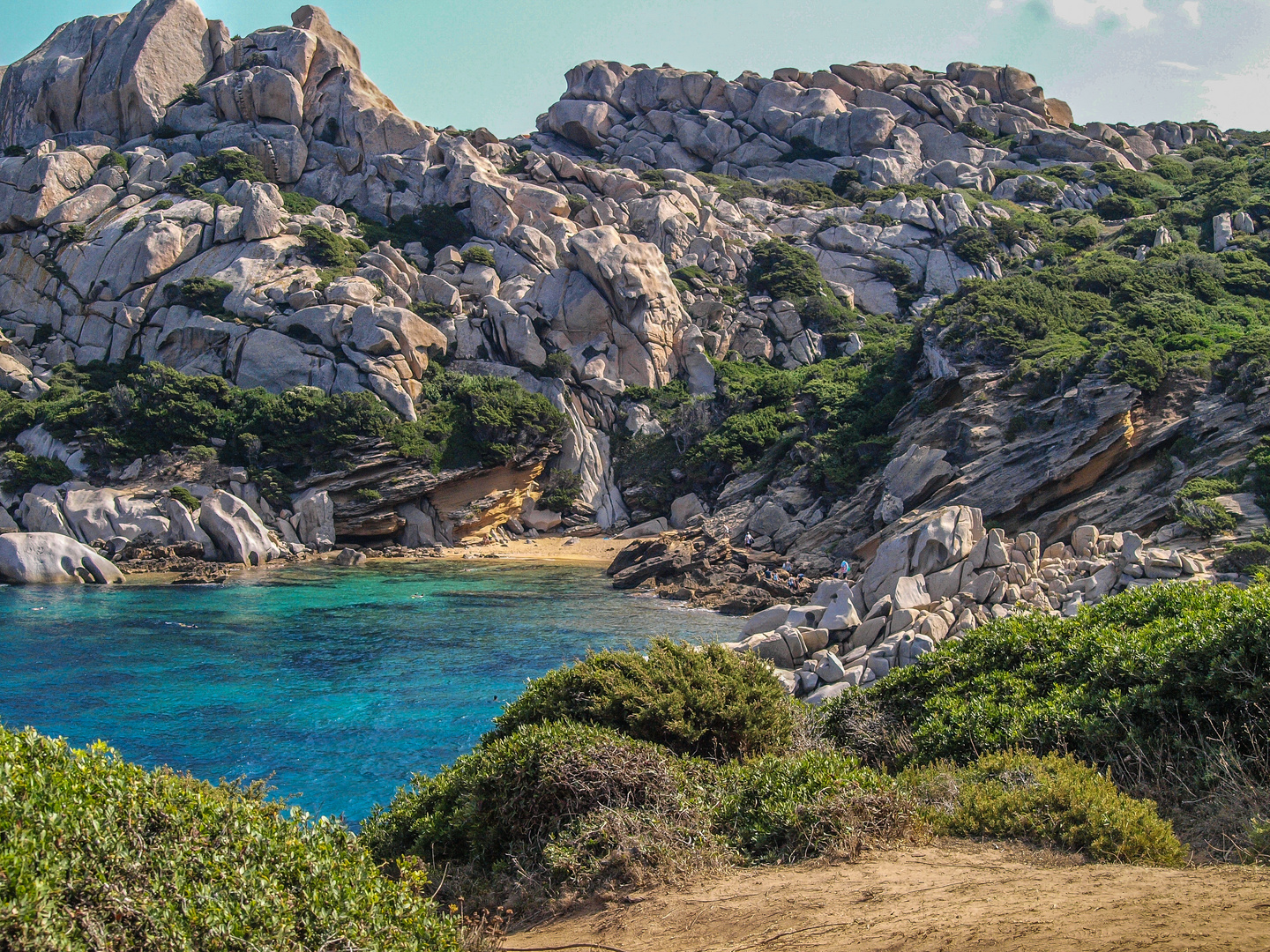 Badestrand bei Capo Testa