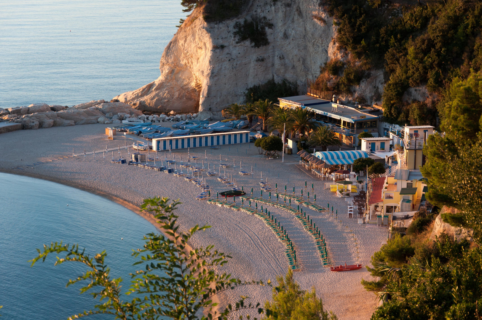 Badestrand bei Sirolo