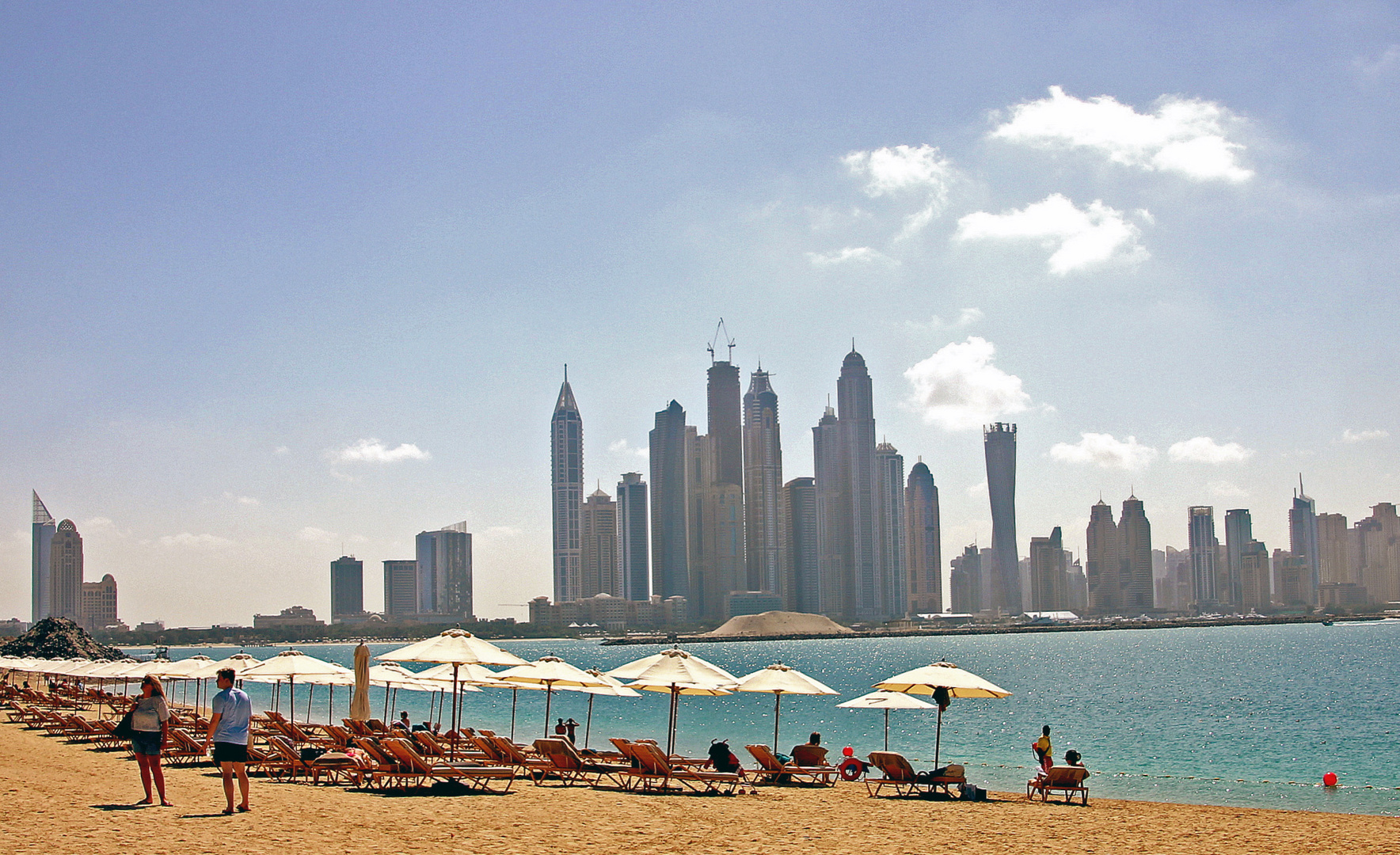 Badestrand in Dubai