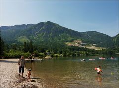 Badetag am Grundlsee